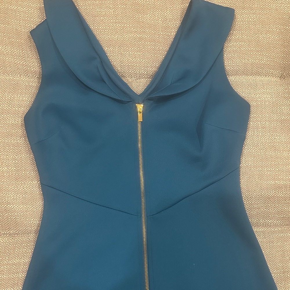 Enfocus Studio Blue Midi Dress